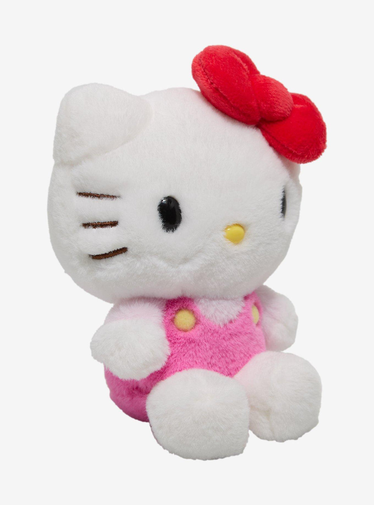 Peluche Hello Kitty con overol rosado