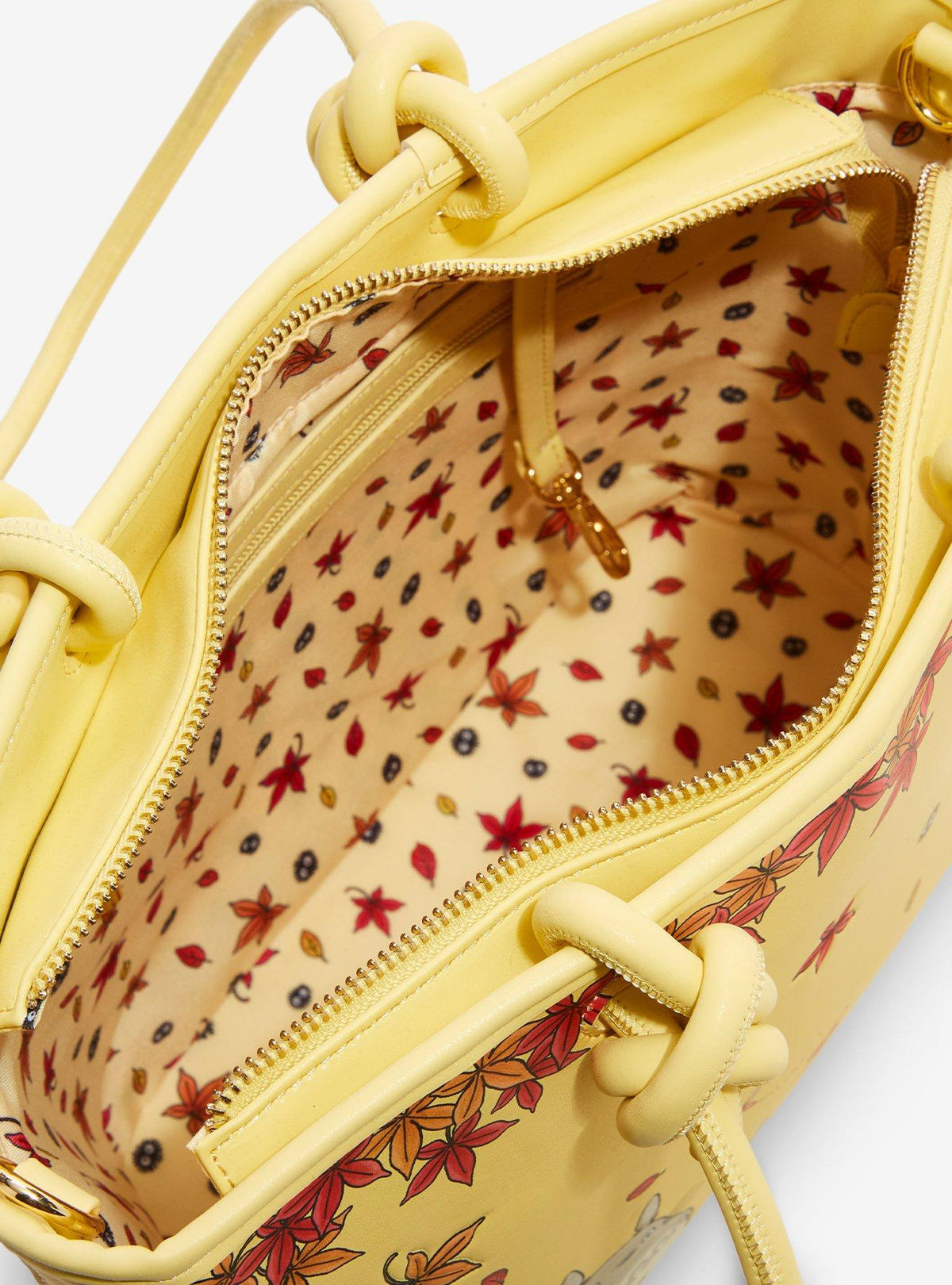 Bolso tote Mi vecino Totoro con hojas de otoño
