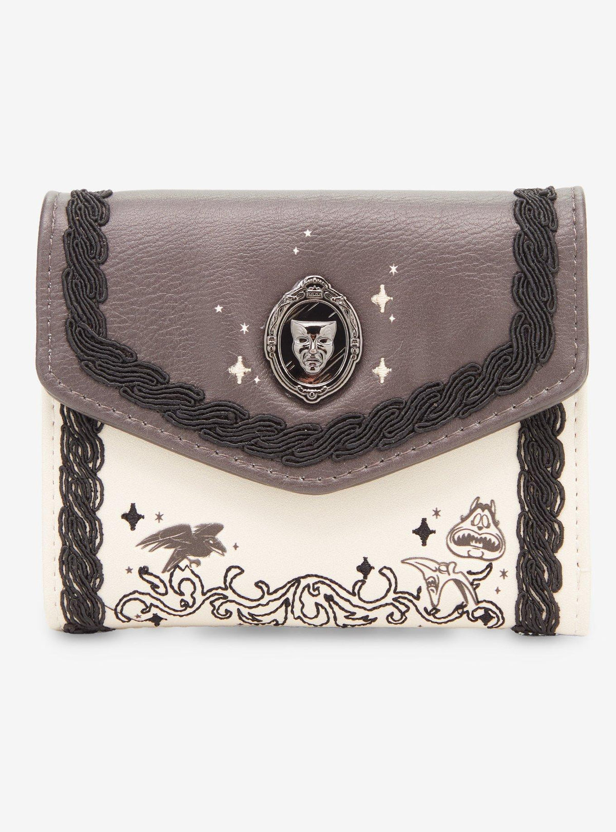 Billetera tonal con máscara de espejo de Disney Villains
