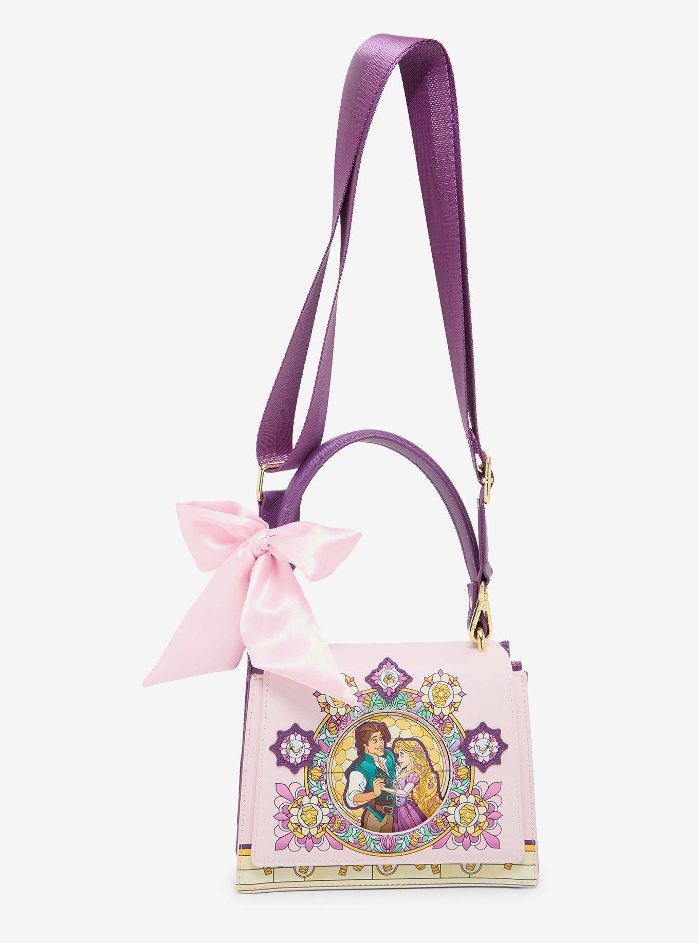 Cartera cruzada Disney Tangled con Rapunzel y Flynn