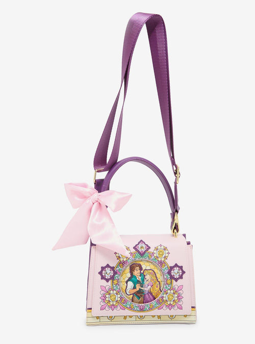 Cartera cruzada Disney Tangled con Rapunzel y Flynn