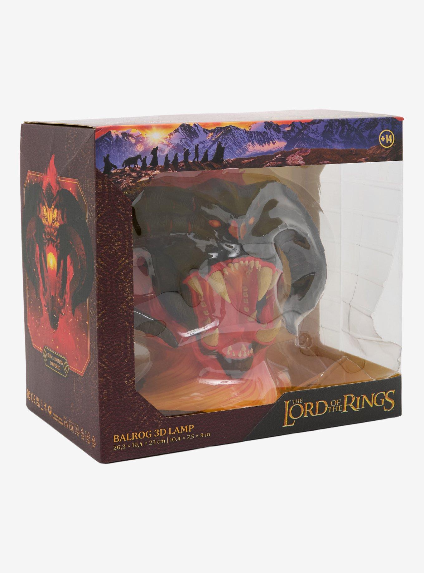 Lámpara con forma de Balrog de The Lord of the Rings