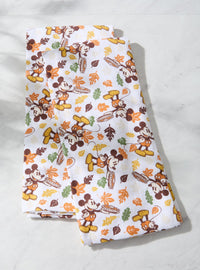 Set de paños de cocina Mickey Mouse, calabaza y otoño