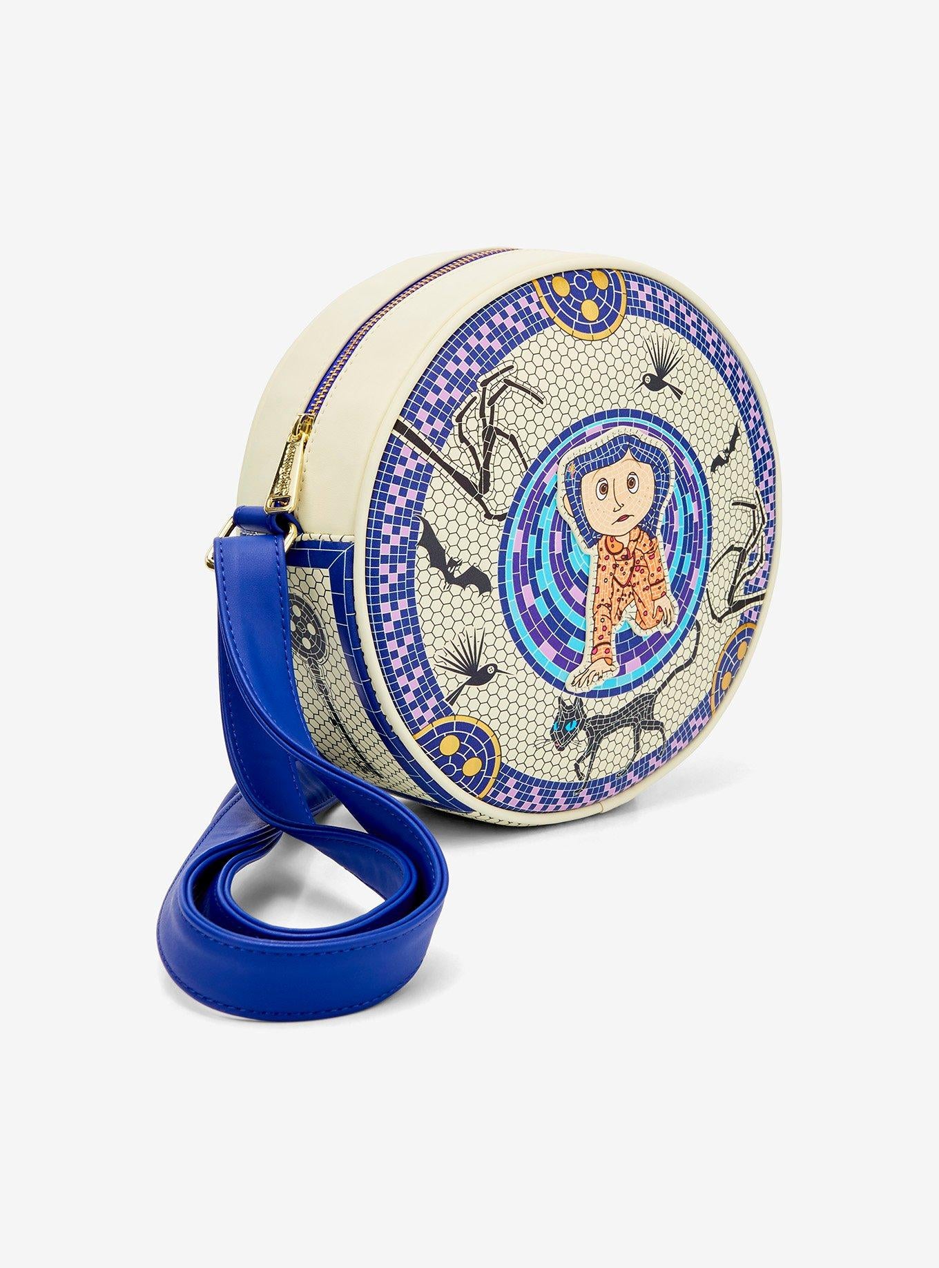 Cartera cruzada Coraline A través del túnel en mosaico