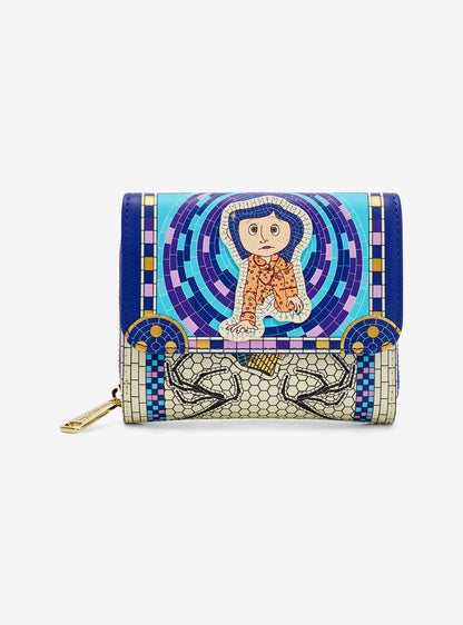 Billetera Coraline Mosaico A Través del Túnel