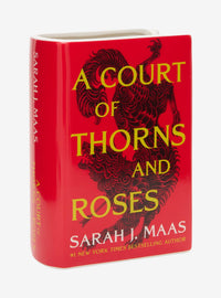 Florero con forma de libro A Court of Thorns and Roses