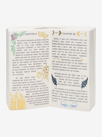 Florero libro abierto A Court of Thorns and Roses