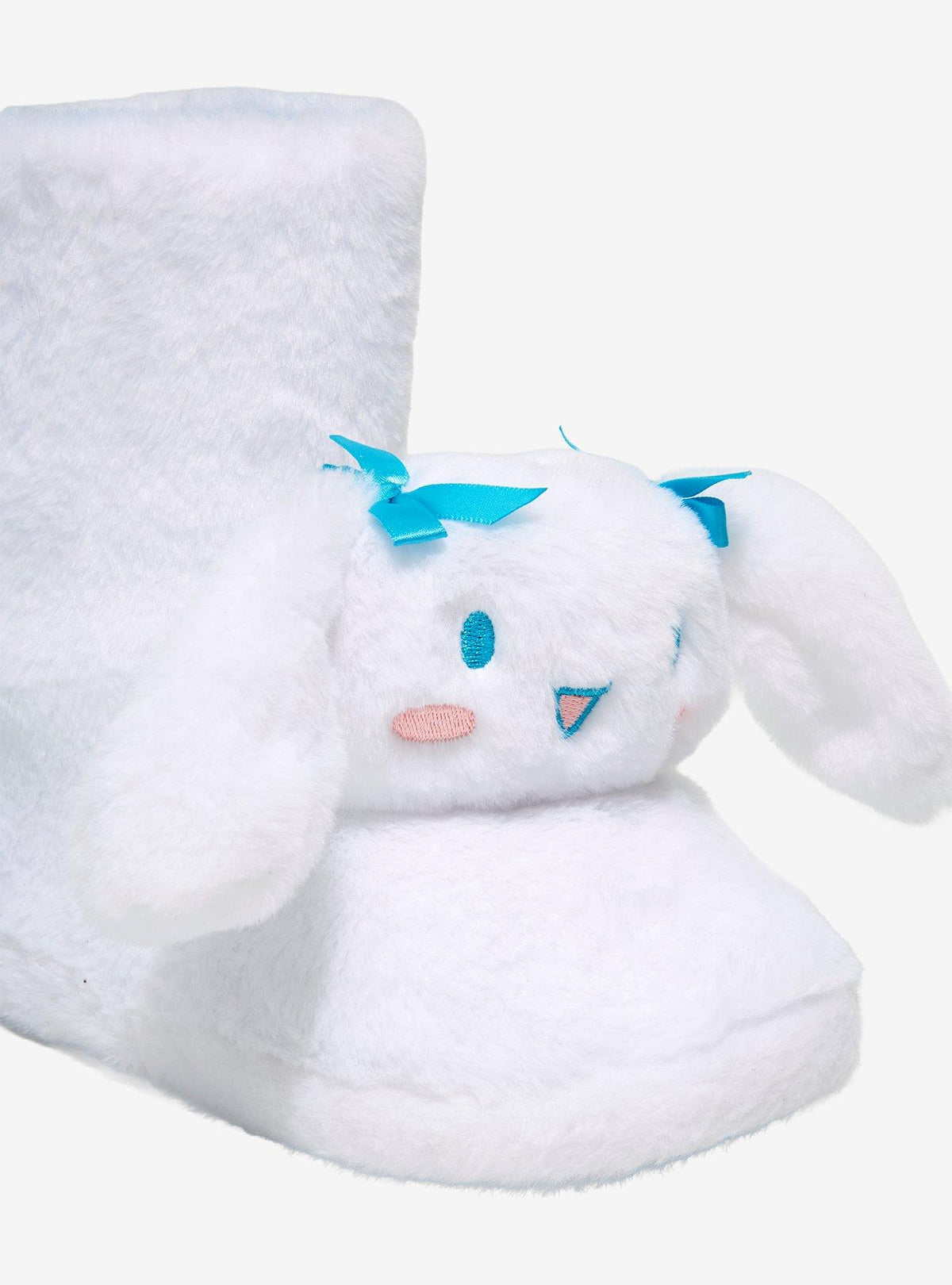 Pantuflas tipo bota de peluche Cinnamoroll