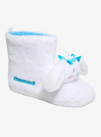 Pantuflas tipo bota de peluche Cinnamoroll