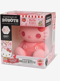Figura Hello Kitty estilo tejido con aroma a frutilla