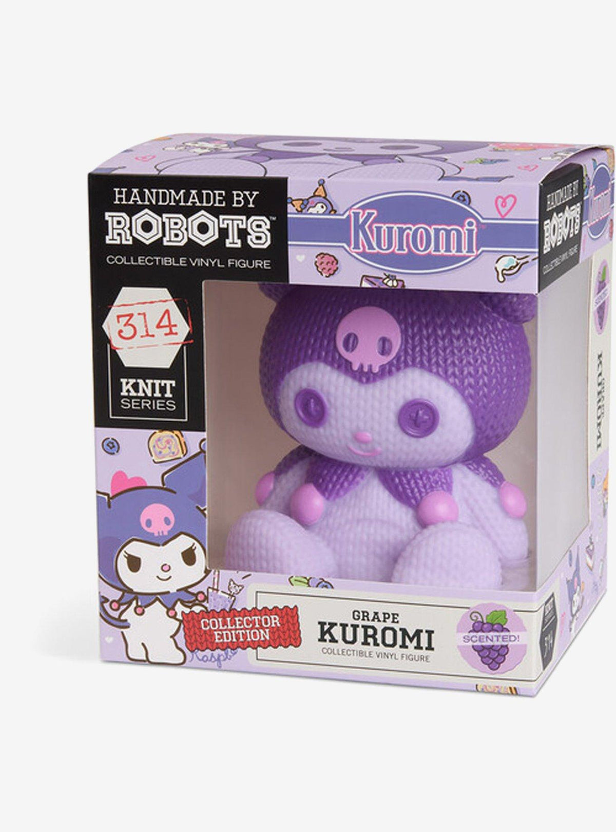 Figura de vinilo Kuromi con aroma a uva