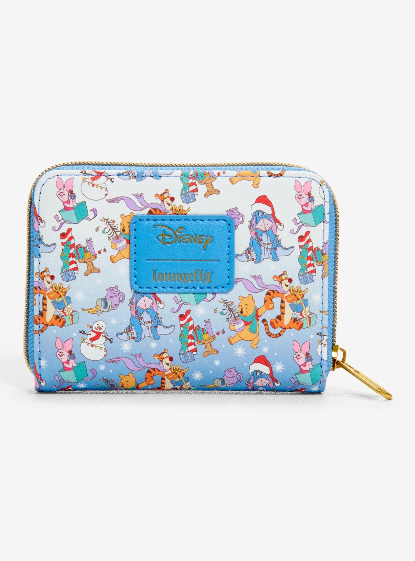 Billetera mini Disney Winnie the Pooh navideña