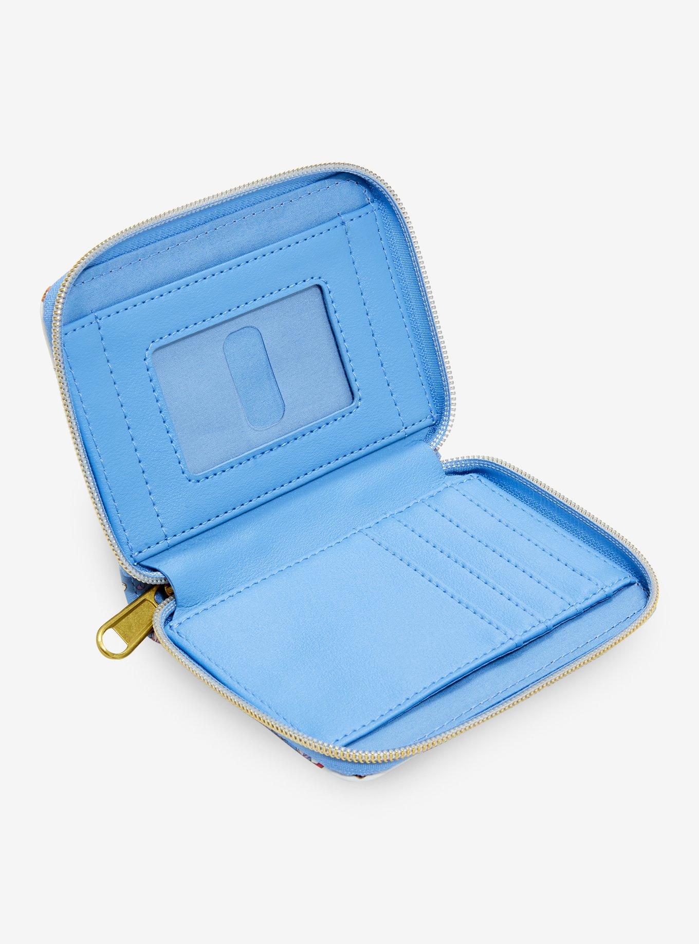 Billetera mini Disney Winnie the Pooh navideña