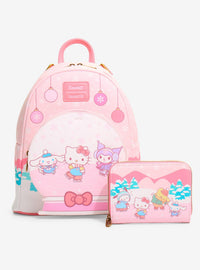 Billetera mini Hello Kitty y amigos patinando
