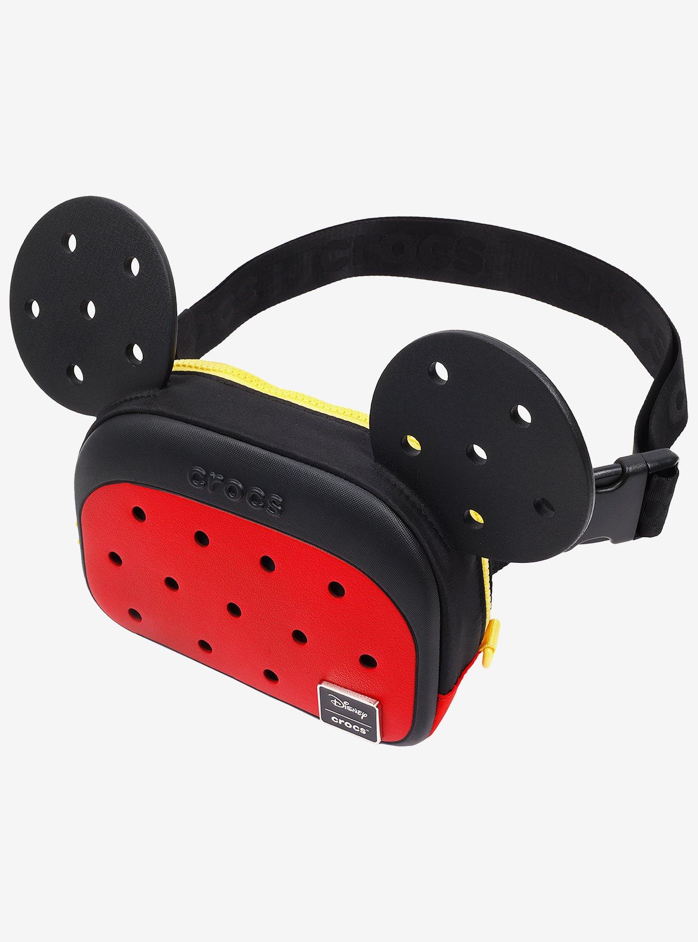 Riñonera Disney Mickey Mouse x Crocs con orejas 3D
