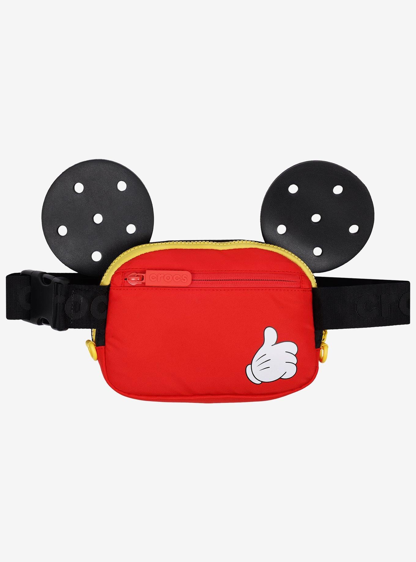 Riñonera Disney Mickey Mouse x Crocs con orejas 3D
