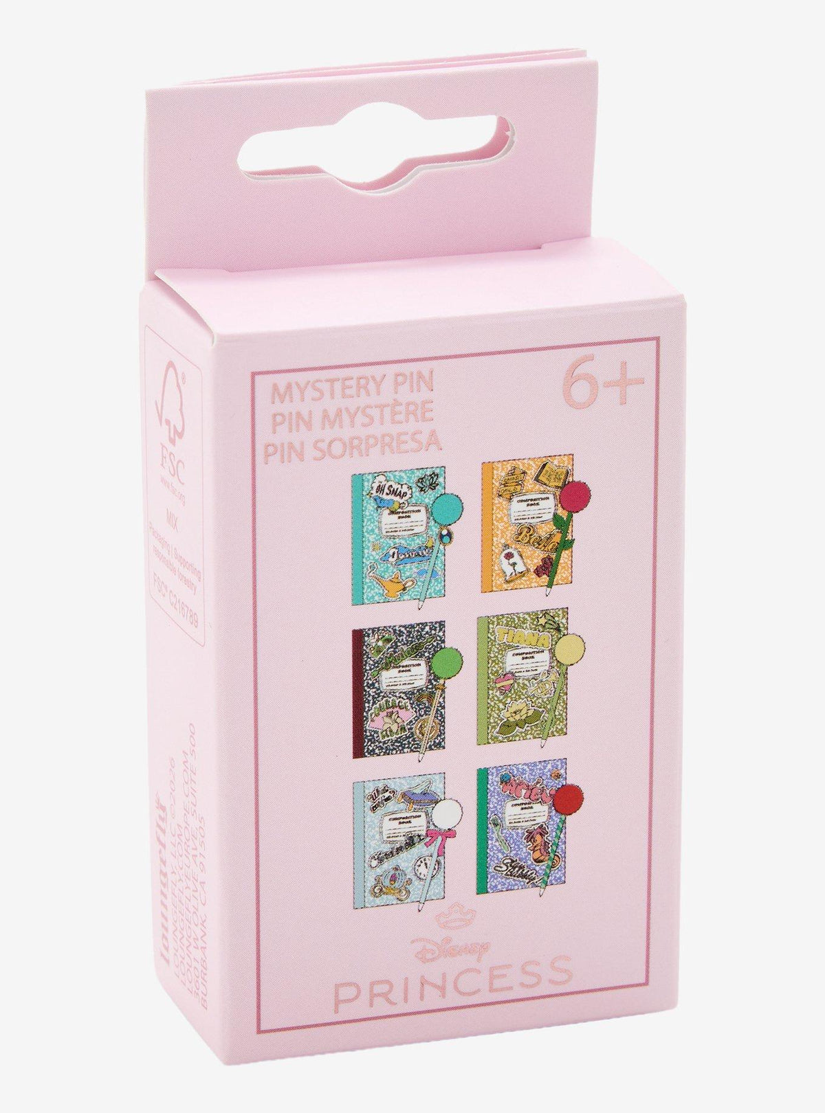 Pin esmaltado sorpresa Disney Princess Loungefly