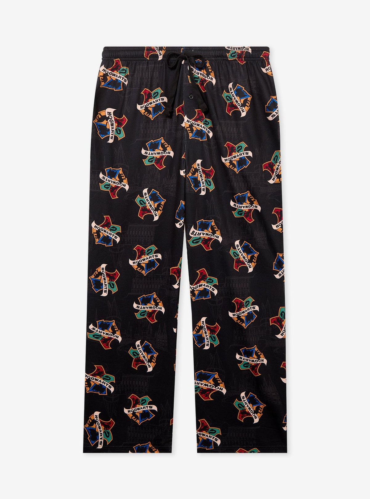 Pantalón de pijama Harry Potter con escudos de las casas