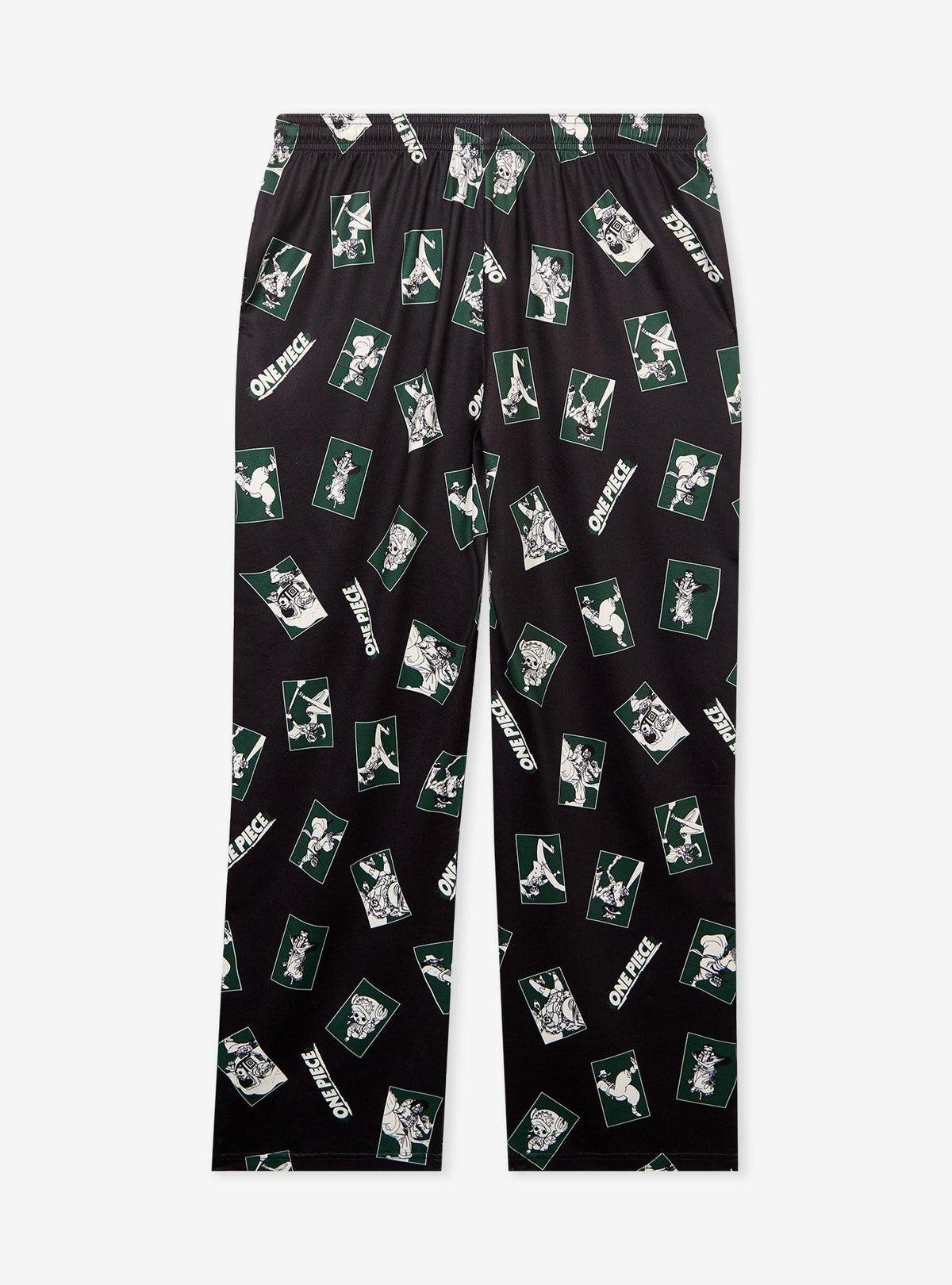 Pantalón de pijama One Piece con estampado de cartas