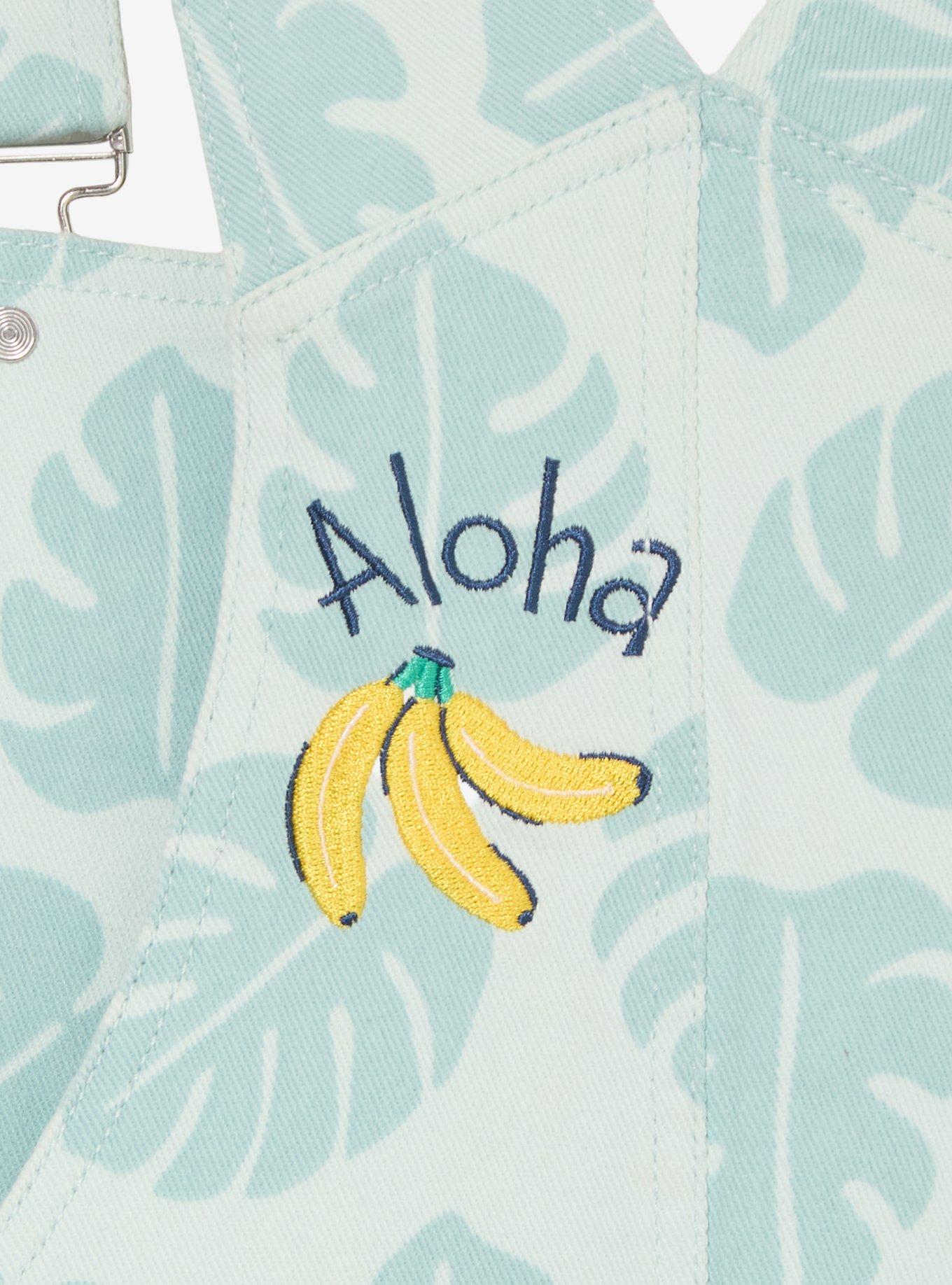 Jardinera corta Disney Lilo & Stitch con estampado de palmeras