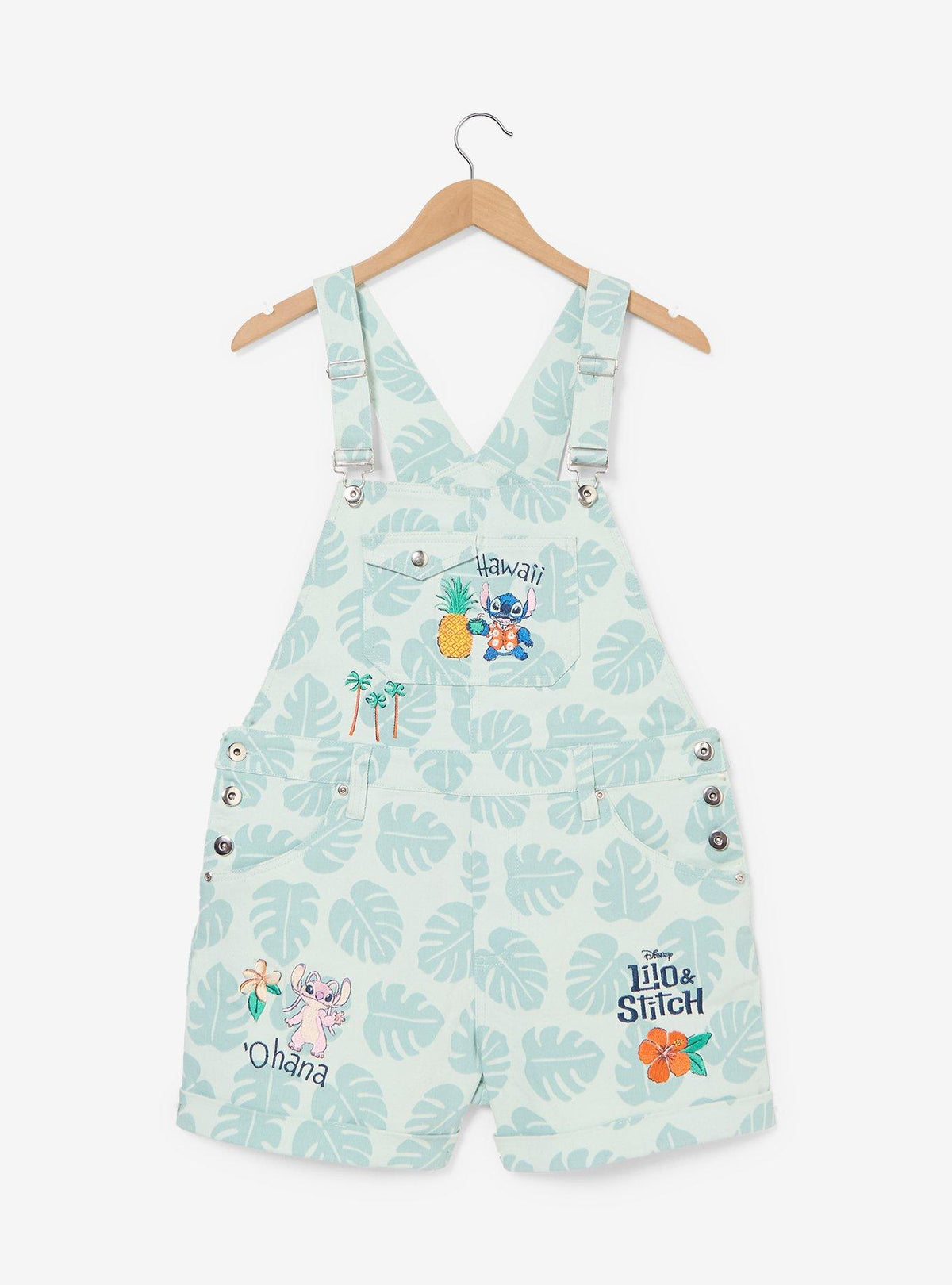 Jardinera corta Disney Lilo & Stitch para mujer tallas grandes