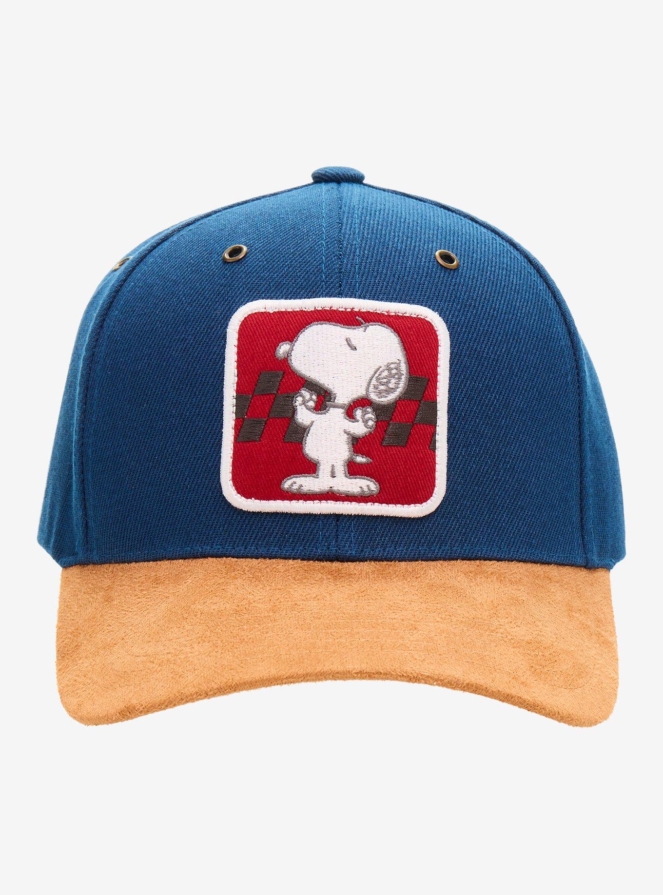 Jockey Peanuts de Snoopy con visera de gamuza