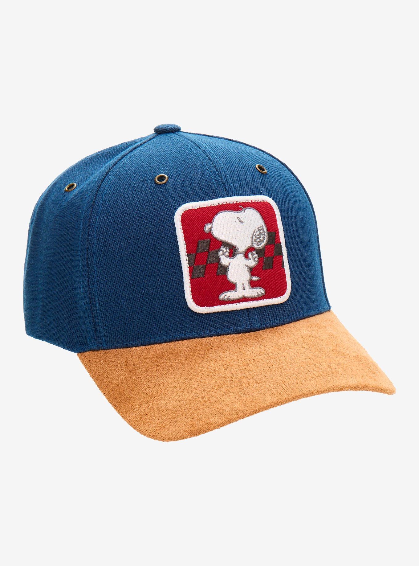 Jockey Peanuts de Snoopy con visera de gamuza