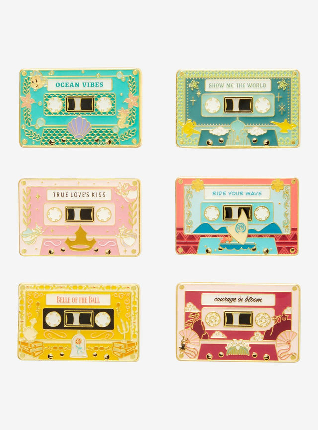 Pin sorpresa de cassettes Disney Princess
