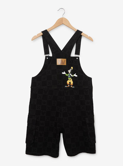 Jardinera corta a cuadros Kingdom Hearts para mujer