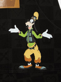 Short overol Kingdom Hearts a cuadros, tallas plus