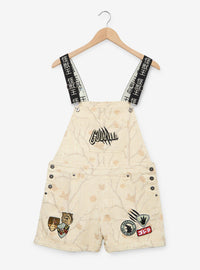 Jardinera corta de Godzilla para mujer