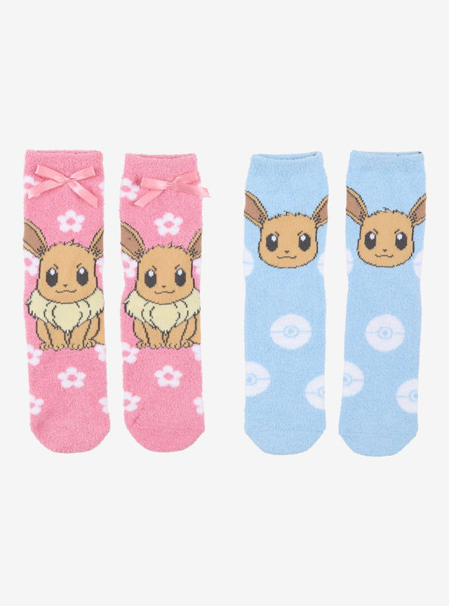 Calcetines afelpados Pokémon Eevee, 2 pares