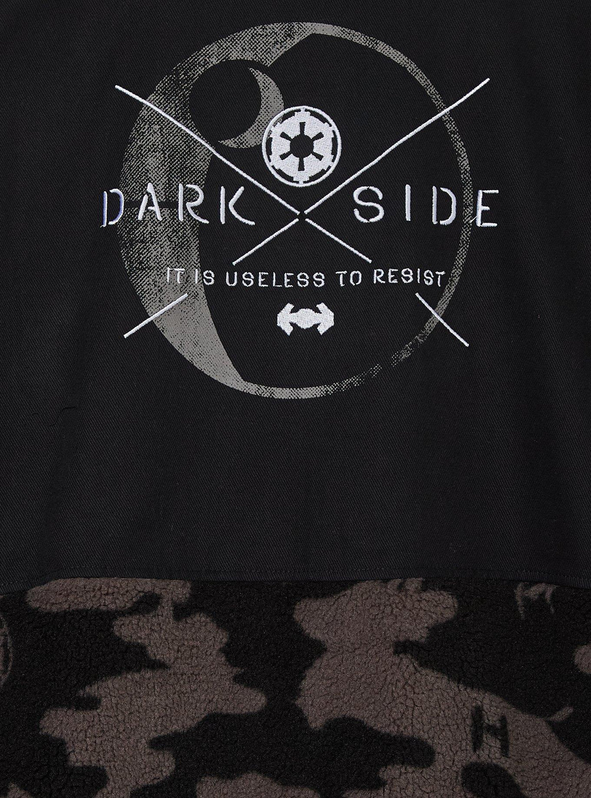 Chaqueta sherpa de camuflaje Star Wars Lado Oscuro