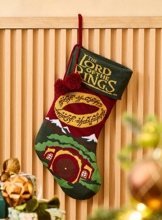 Calcetín navideño tejido de Hobbiton - The Lord of the Rings
