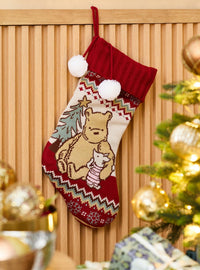 Calcetín navideño Disney de Winnie the Pooh y Piglet