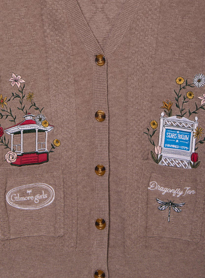 Chaleco tejido de mujer talla grande Stars Hollow