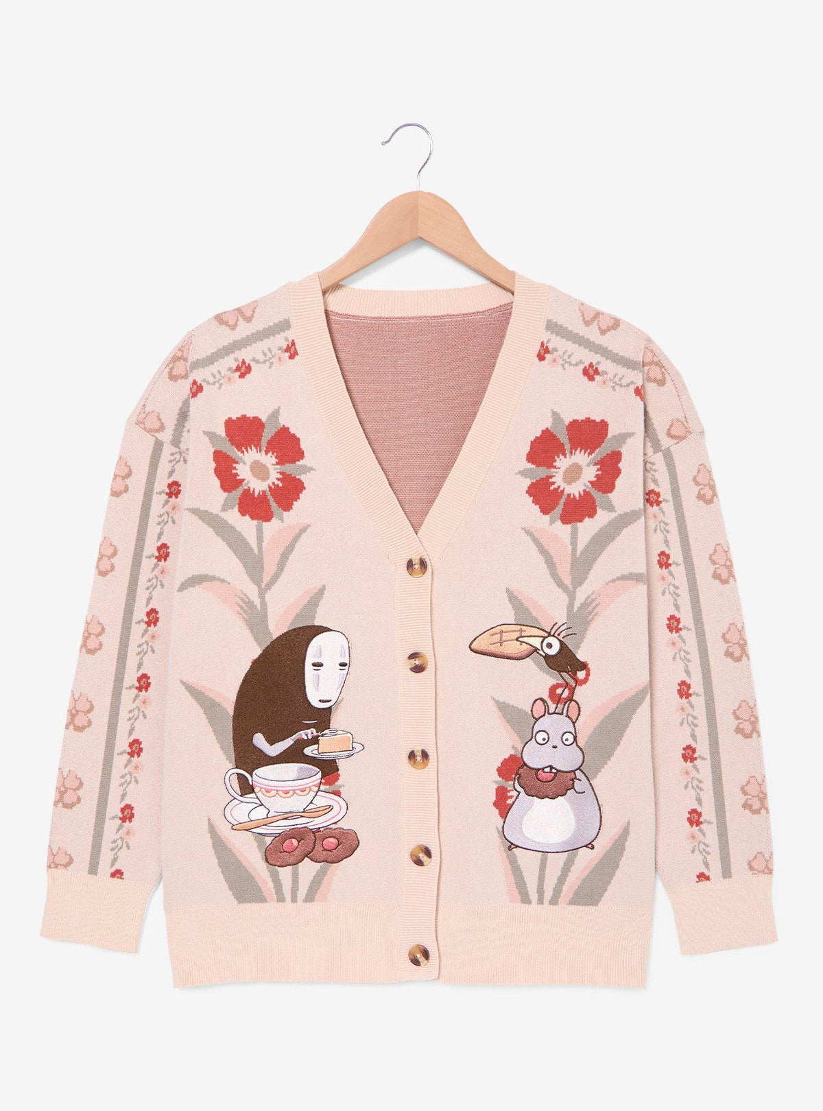 Chaleco rosado de El viaje de Chihiro para mujer, tallas grandes