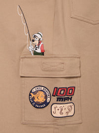 Pantalón cargo de tiro alto Disney Goofy, tallas grandes