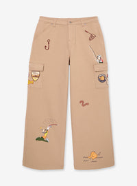 Pantalón cargo de tiro alto Disney Goofy, tallas grandes