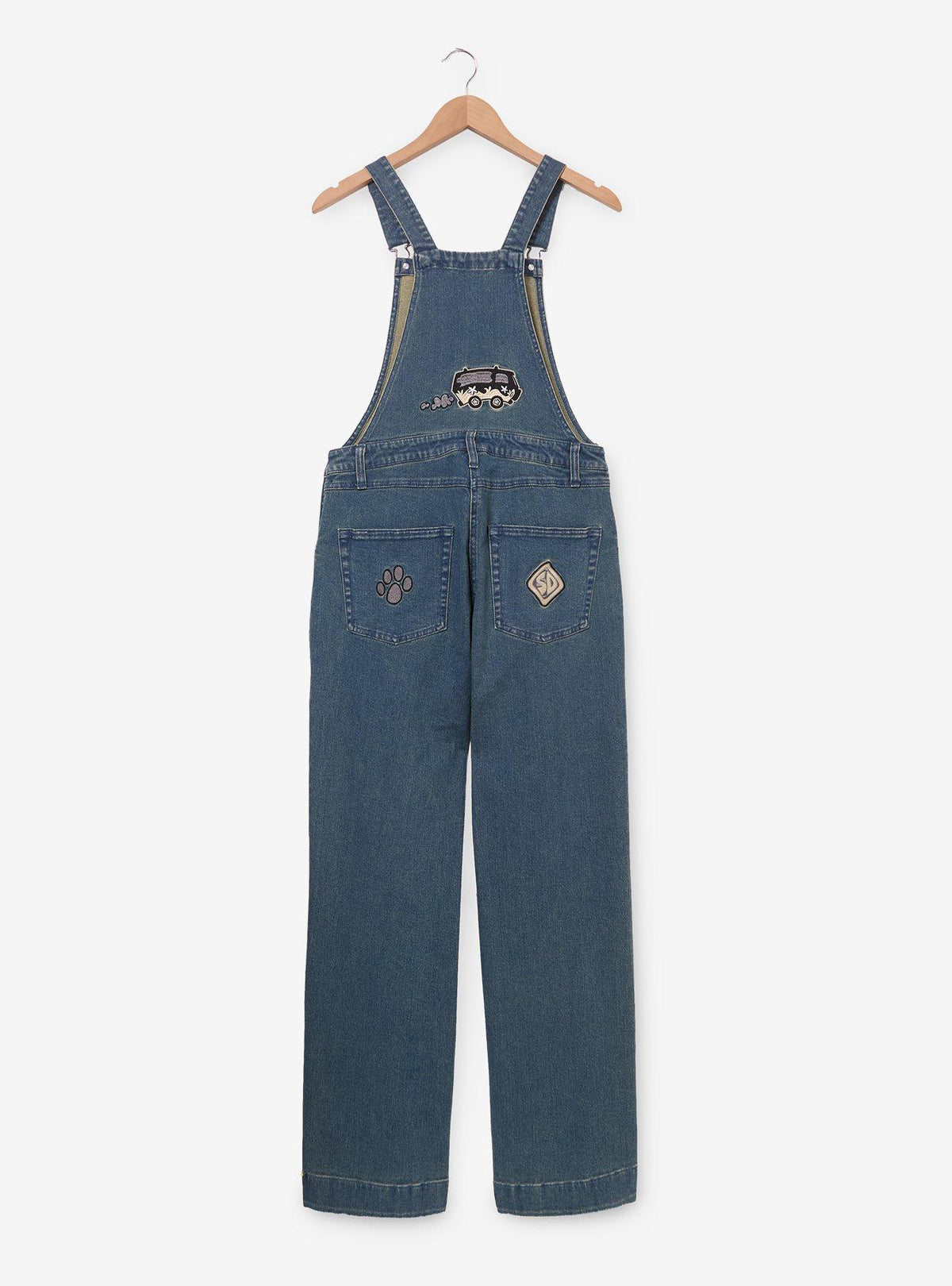 Jardinera de mezclilla Scooby-Doo para mujer