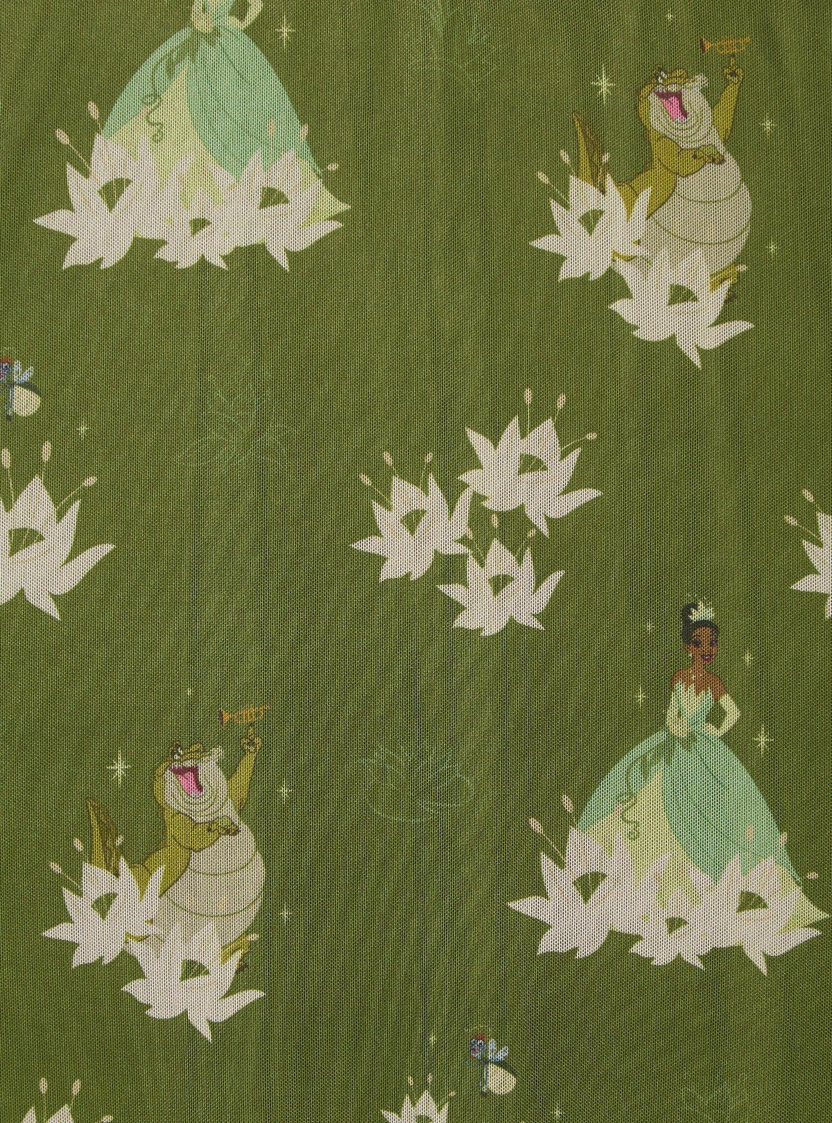 Falda midi de Tiana y Louis de La princesa y el sapo