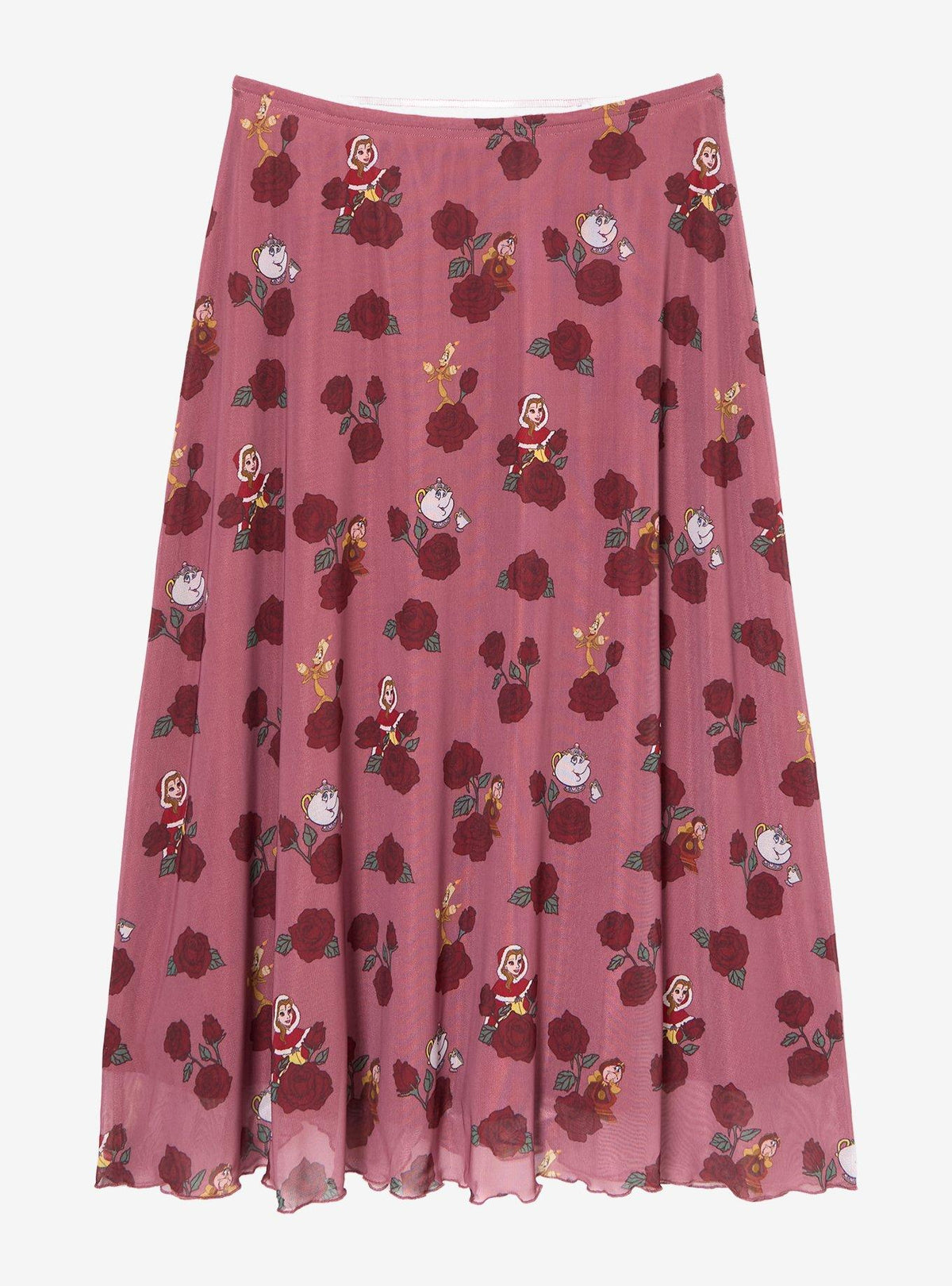 Falda midi de Beauty and the Beast: The Enchanted Christmas
