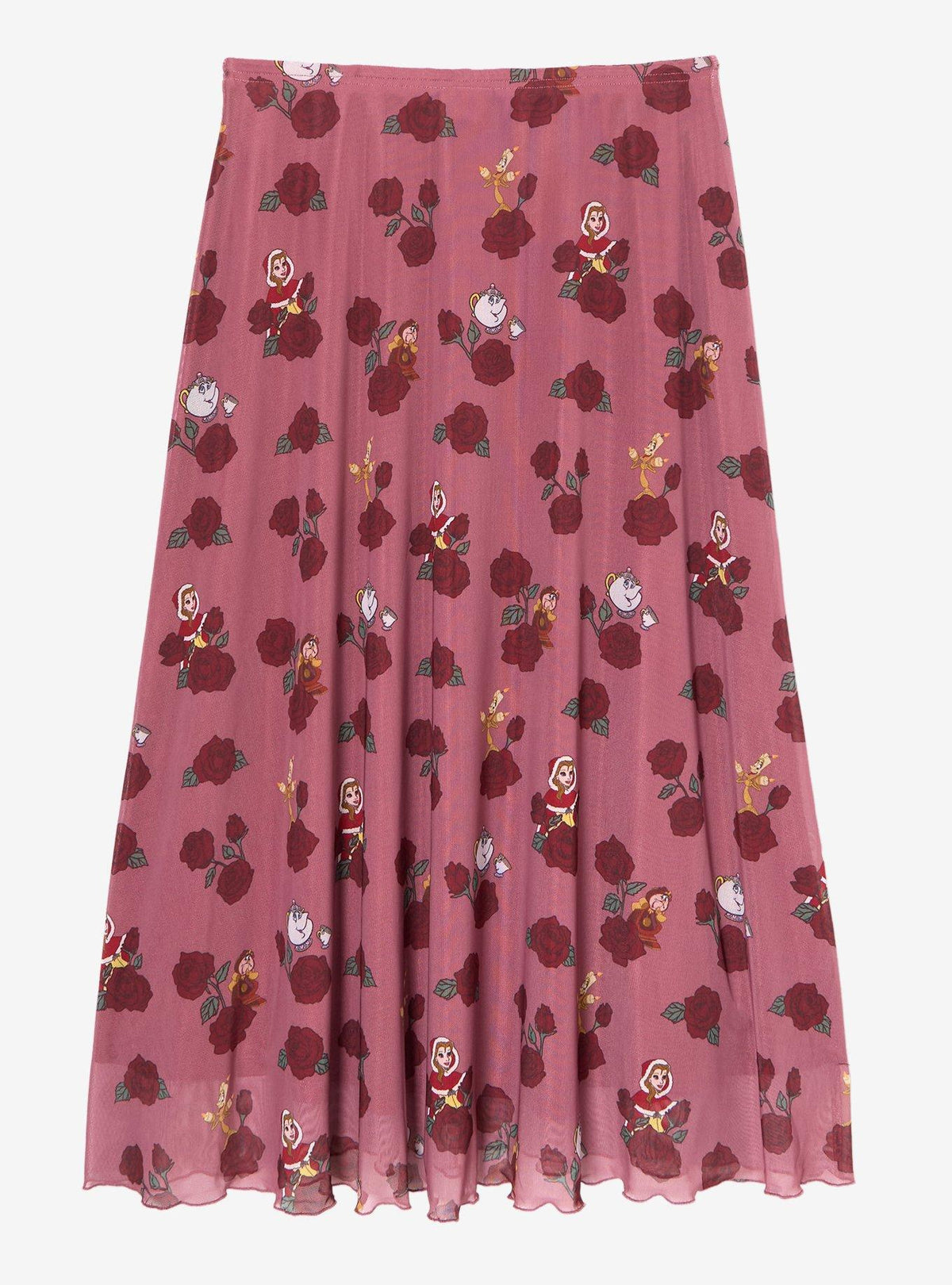 Falda midi de Beauty and the Beast: The Enchanted Christmas