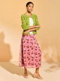 Falda midi de Beauty and the Beast: The Enchanted Christmas