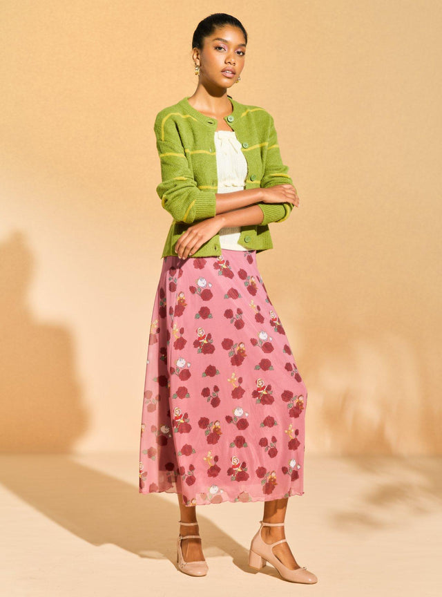 Falda midi de Beauty and the Beast: The Enchanted Christmas
