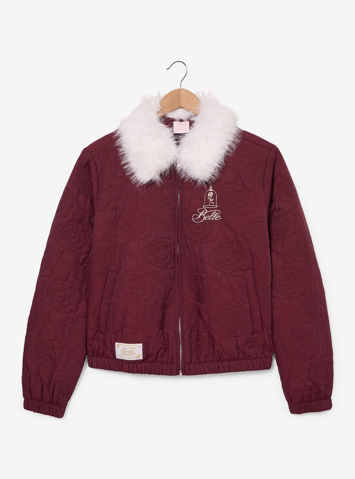 Chaqueta corta acolchada Belle, La Bella y la Bestia