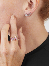 Anillo de lazo con cristales Mean Girls