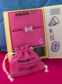 Anillo de lazo con cristales Mean Girls