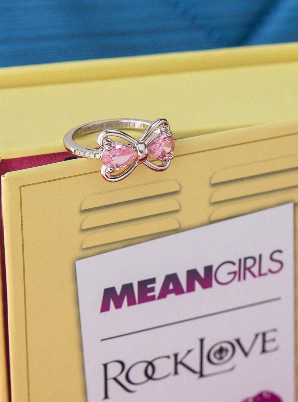 Anillo de lazo con cristales Mean Girls