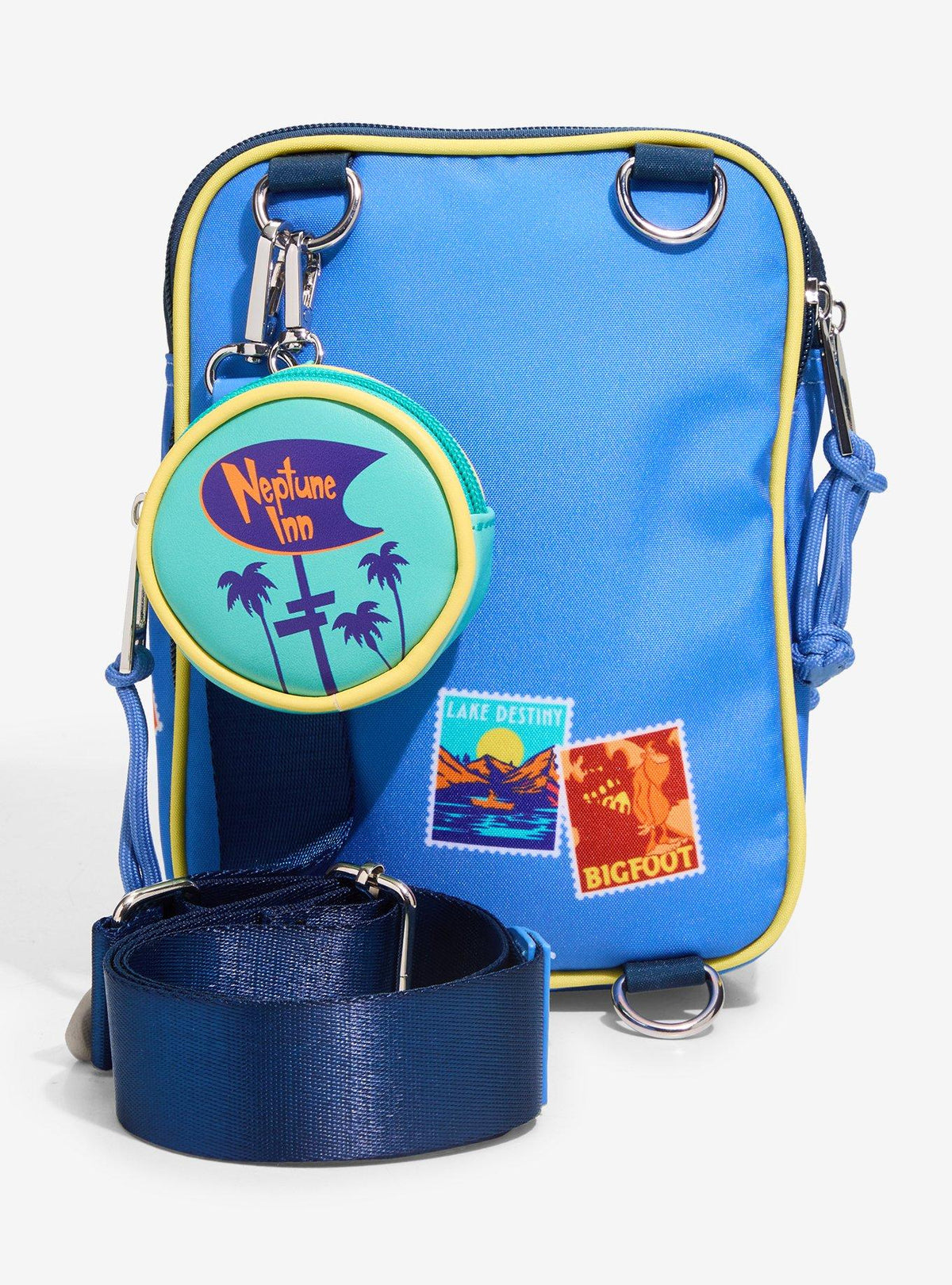 Cartera cruzada A Goofy Movie con estampillas